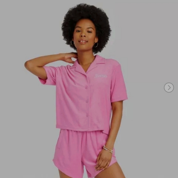 Barbie Other - Barbie pink lounge pajama set